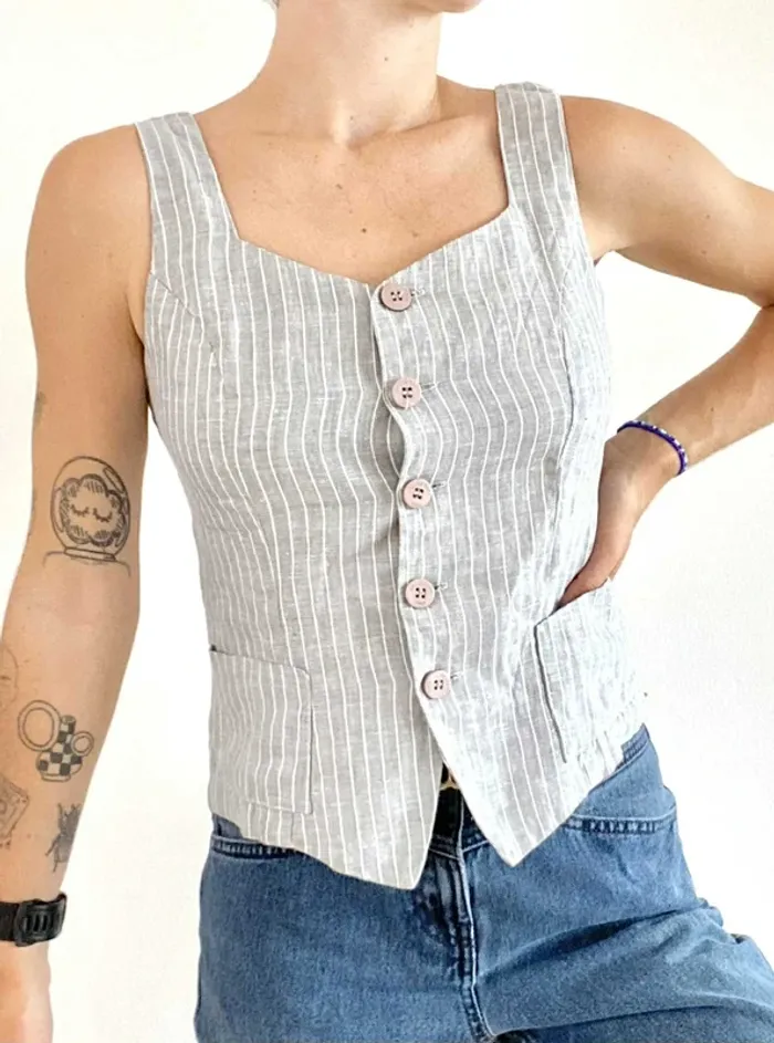 Tee Shirt Lynn Adler en taille 1 - Made in France - photo numéro 5