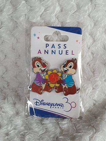 Pin's Tic et Tac Disney 30 Celebration dlp pass annuel