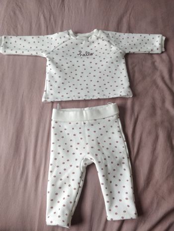 Ensemble bébé fille 6 mois neuf