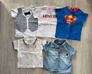 Lot T-shirt 6 mois