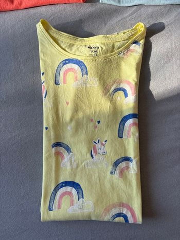 Lot de 6 t-shirt filles Kiabi 10 ans - photo numéro 5