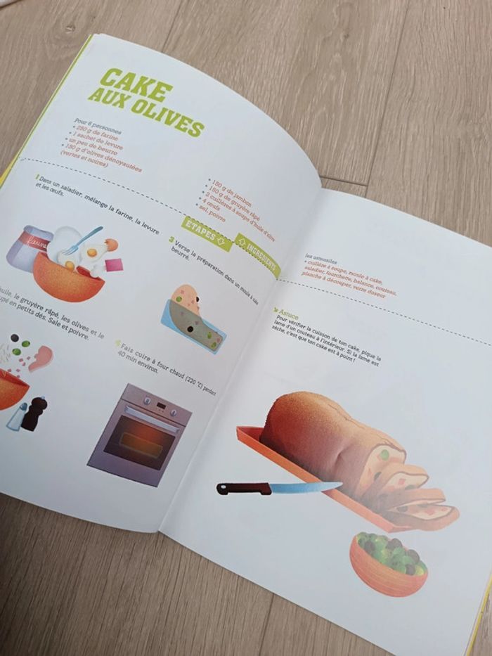 Livre recettes 7 à 10 ans - photo numéro 4