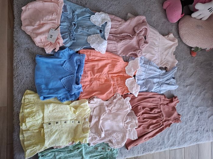 Lot printemps été fille 18 et 24 mois