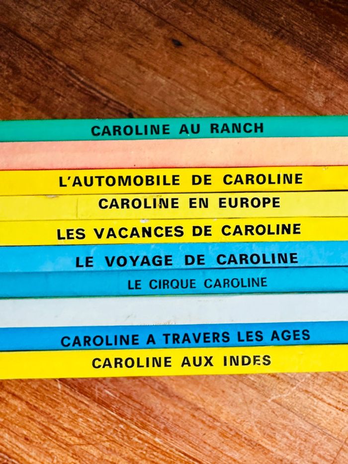 Incroyable lot comme neuf 10 livres Caroline grands formats EO Pierre Probst albums - photo numéro 5