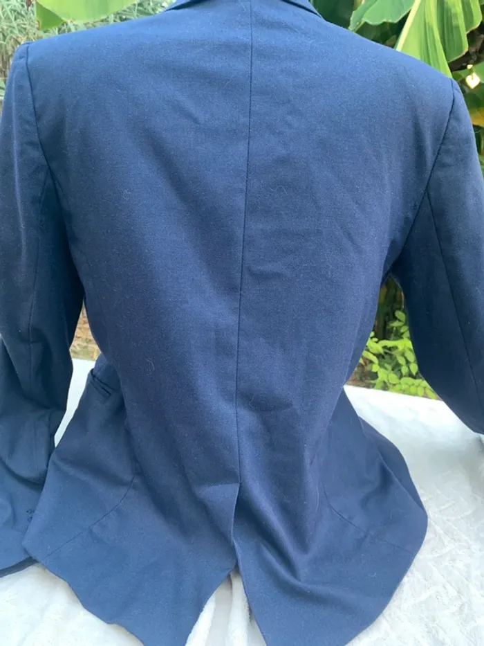 Blazer Promod bleu marine taille 40 - photo numéro 5