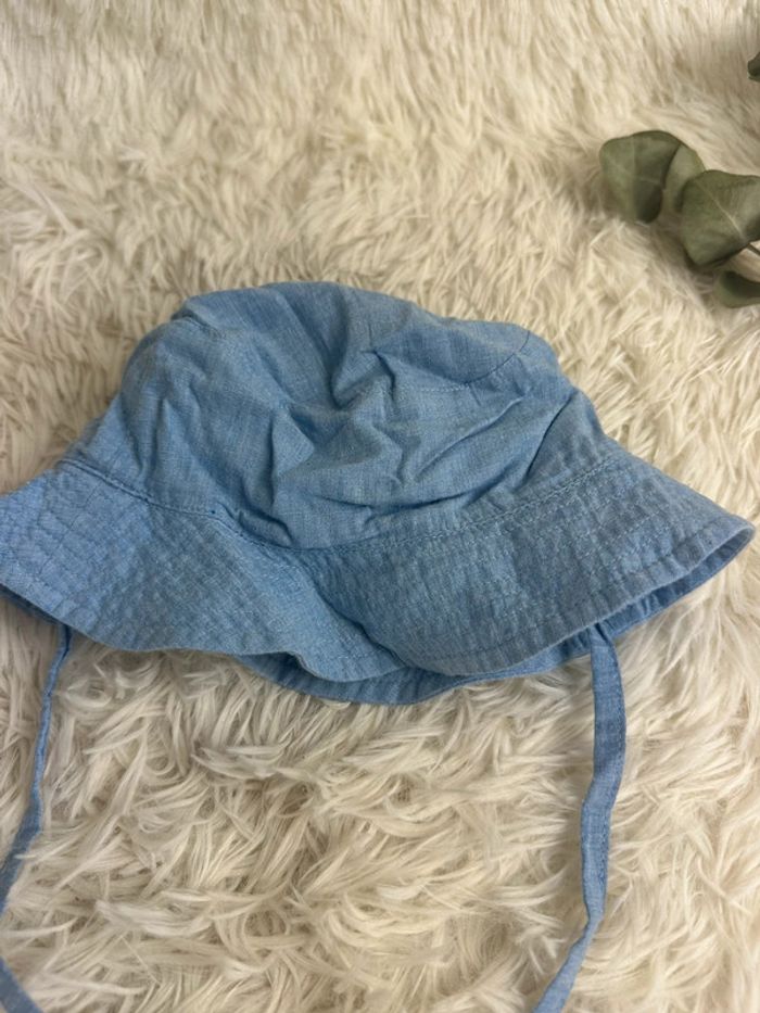 Bob bleu H&M taille 4-6 mois - photo numéro 2