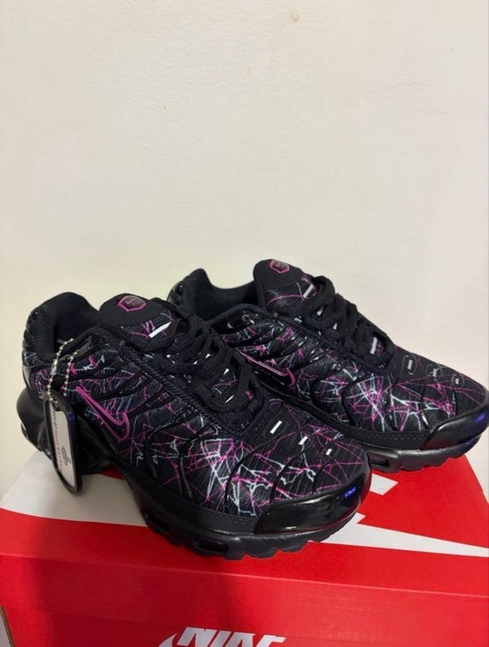 Nike tn enfant galactique noir violet 34 - photo numéro 7