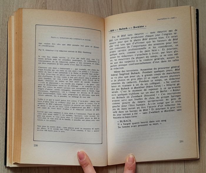 Gunter Wallraff - le journaliste indésirable cahiers libres 334 - photo numéro 9