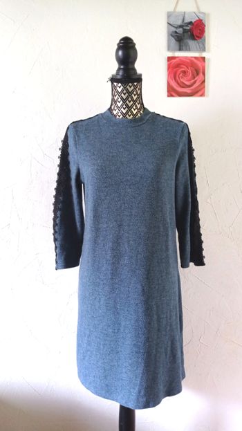 🌸 Robe pull manches 3/4, Aline Dress, taille S 36