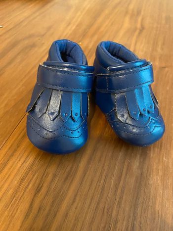 Chaussures bébé garçon neuve à scratch 15-16Graine de blé