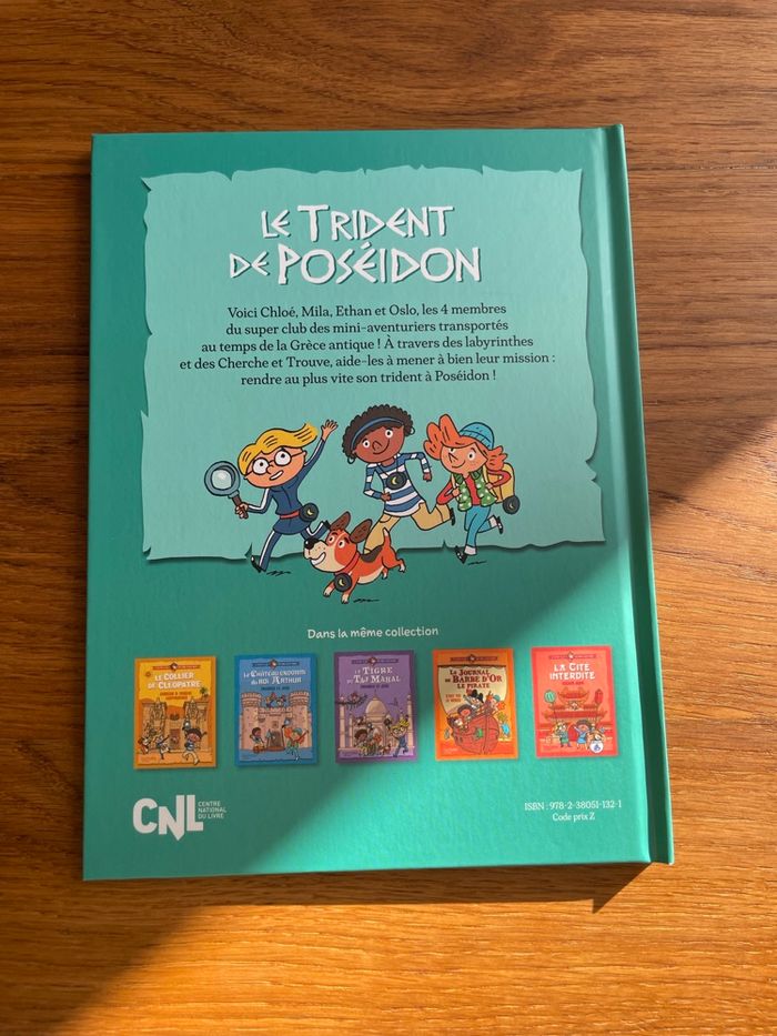 Livre Le Trident de Poséïdon - photo numéro 2