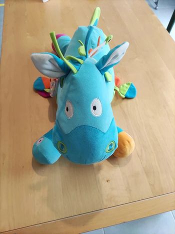 Doudou peluche cheval dada Bawi