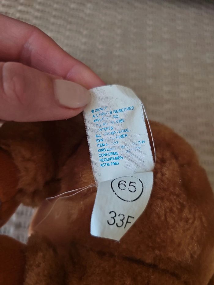 Peluche louie orang outan disney vintage - photo numéro 8