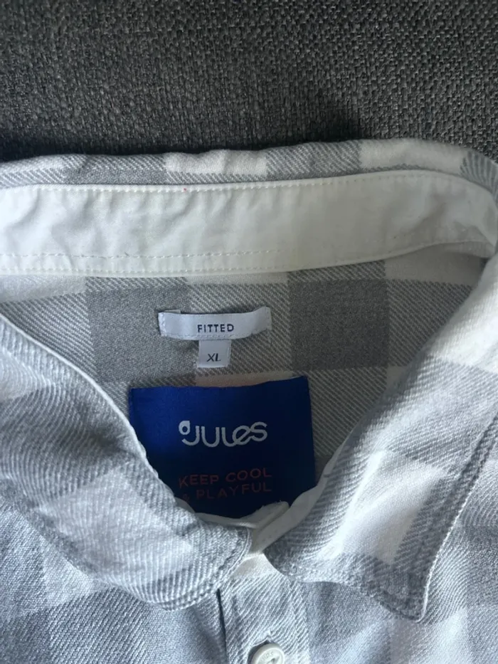 Chemise à carreaux homme, taille XL, celio - photo numéro 2