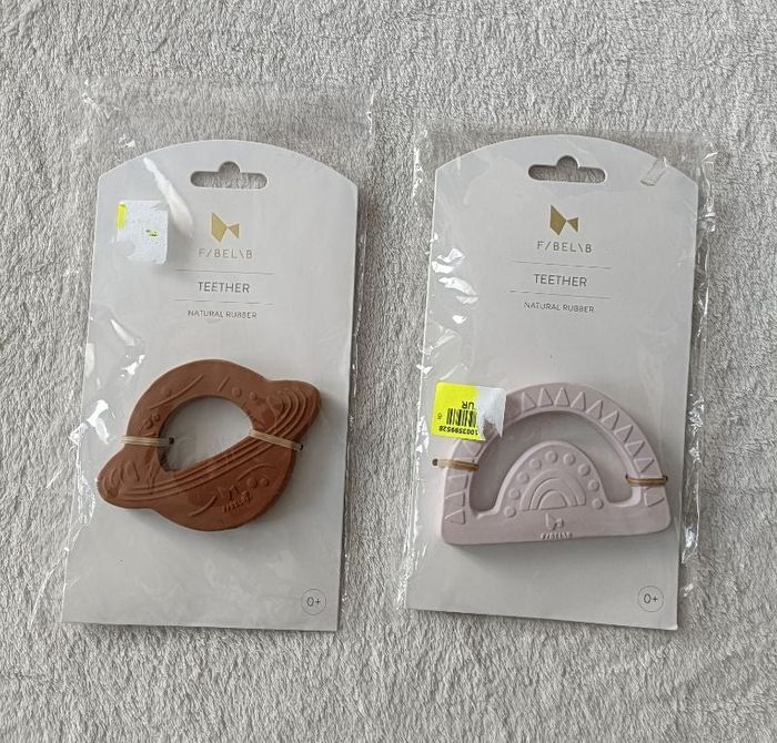 2 anneaux de dentition F/BEL\B