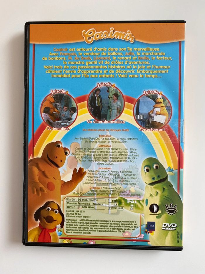 Lots de 3 DVD - L’île aux enfants - photo numéro 2