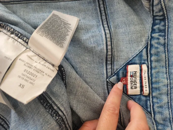 Veste en jean femme taille XS taille 36 - photo numéro 5
