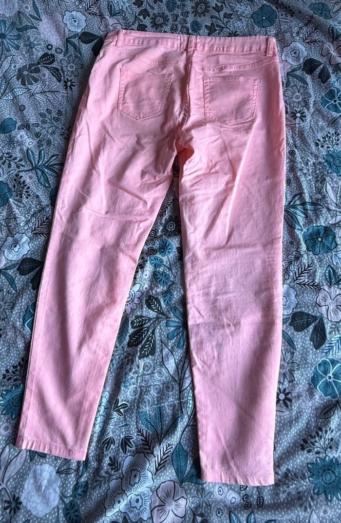 Jean rose skinny Denim Co. -  taille 44 - photo numéro 2