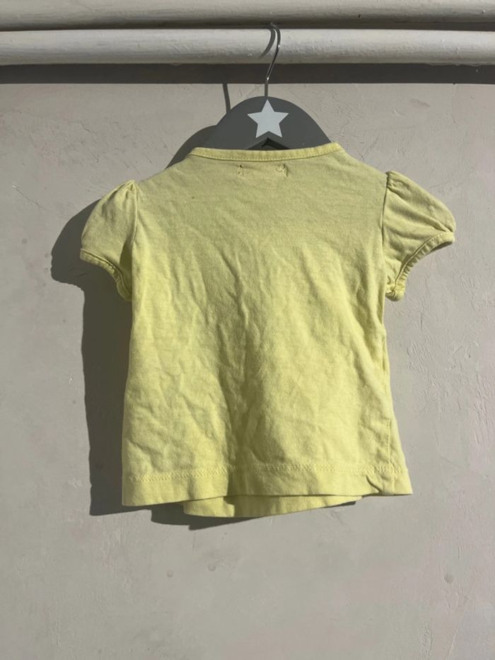 Haut jaune pale 12 mois - photo numéro 4
