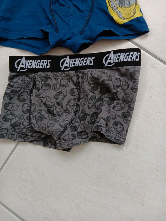 Caleçons Avengers taille 6-8 ans - photo numéro 3