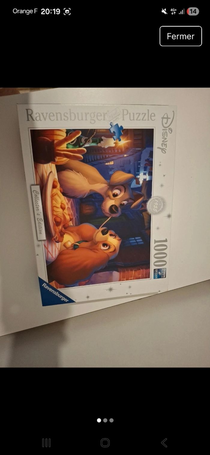 Puzzle édition collector disney