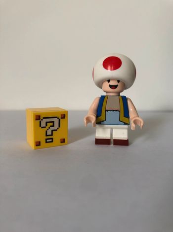 Figurine type lego Todd. Super Mario