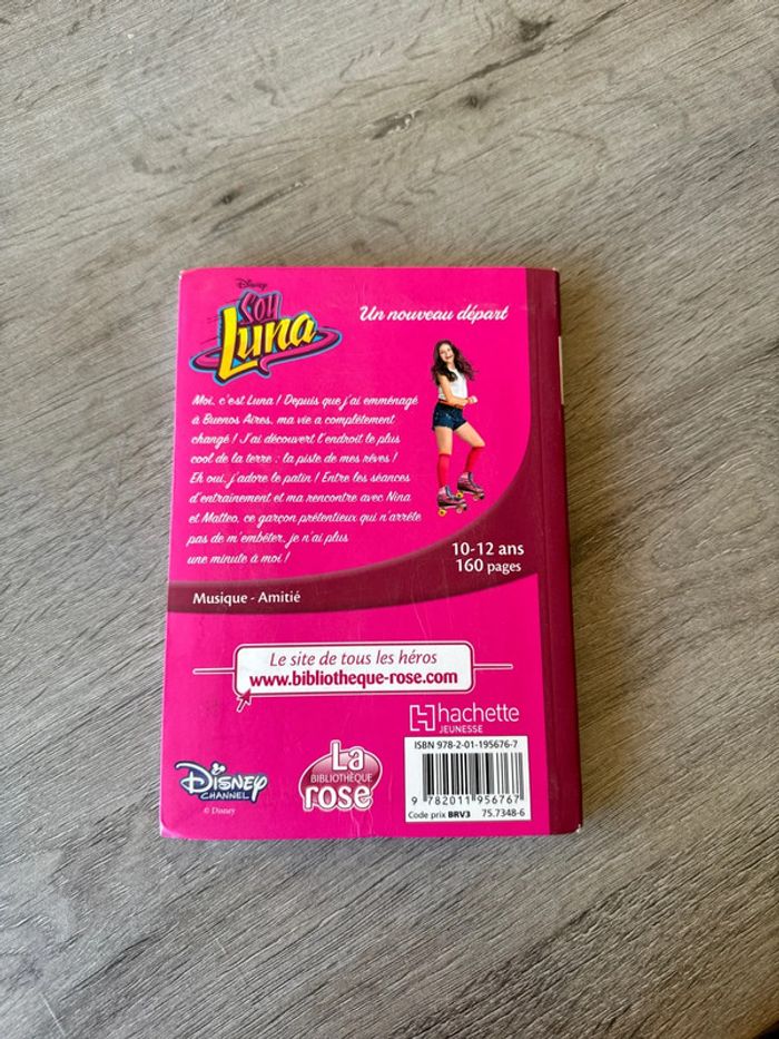 Livre la bibliothèque rose soy Luna un nouveau départ - photo numéro 3