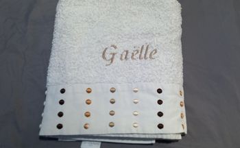 Drap de bain Carré Blanc