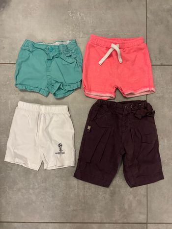 Lot de 4 short