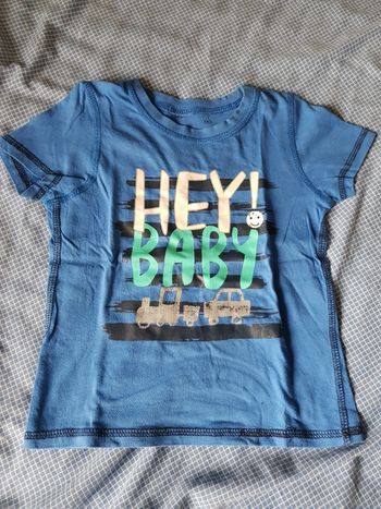 Maillot manches courtes réversible 02 ans