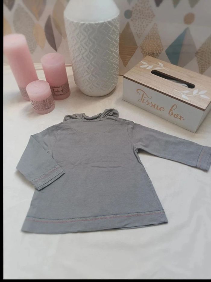 Gilet en coton Caramouille fille 9 mois - photo numéro 3