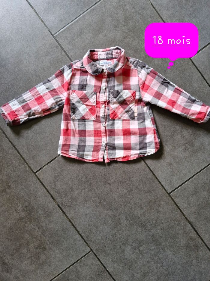 Chemise 18 mois