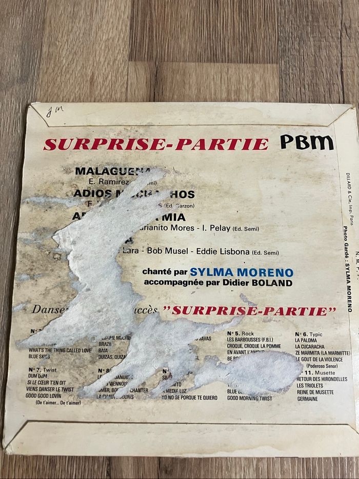 Vinyle 45 tours-Surprise partie-Édition Spéciale Tango - photo numéro 3