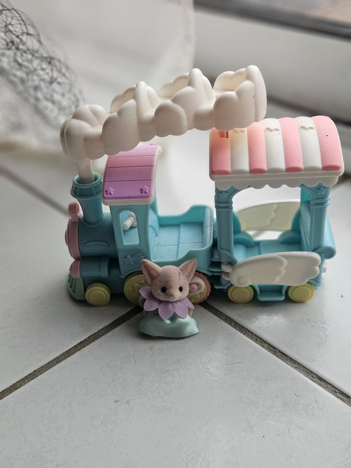 Petit train a vapeur sylvanian families