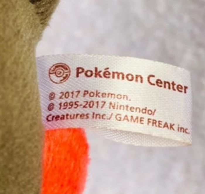 COLLECTOR Peluche TORRACAT (Matoufeu) Pokémon Center 2017 - RARE Import - photo numéro 6