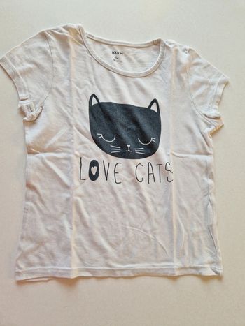 Tee-shirt love cats 5 ans
