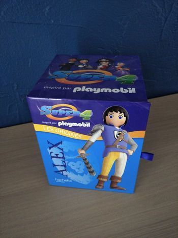 Coffret  4 livres Playmobil