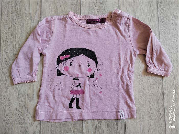 Lot de 2 tee shirt manches courtes 3 mois - photo numéro 3