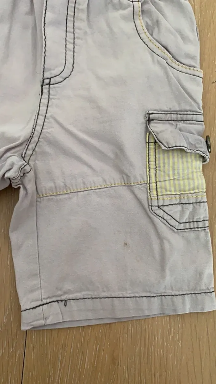 Short gris clair - photo numéro 3