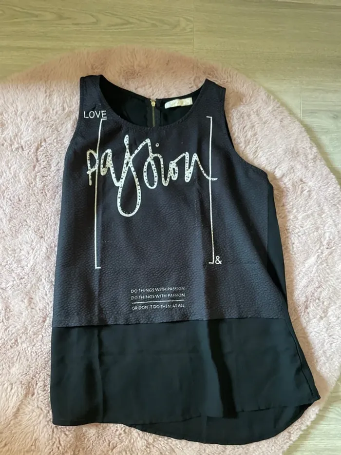 Teeshirt femme noir