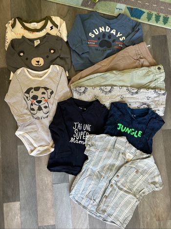 Lot taille 6 mois