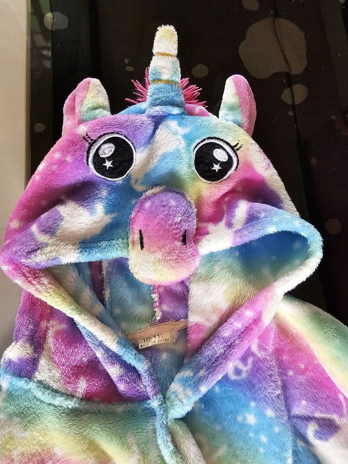 Peignoir licorne - photo numéro 3