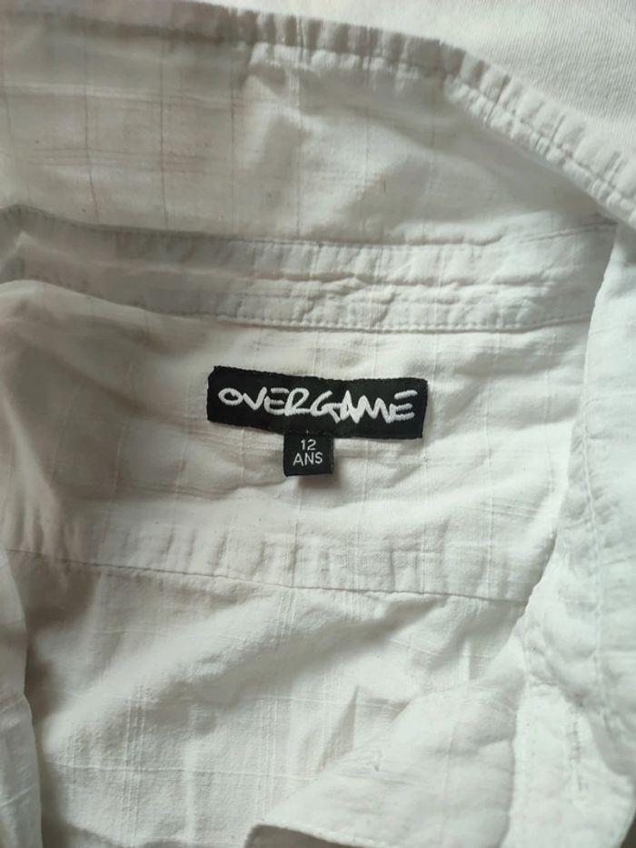 Chemise manches courtes 12 ans - photo numéro 2