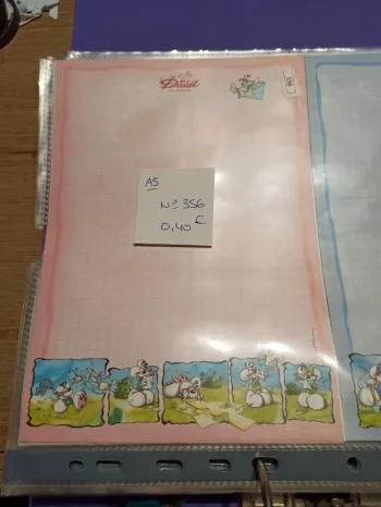 Feuille Diddl A5 356 0,40€