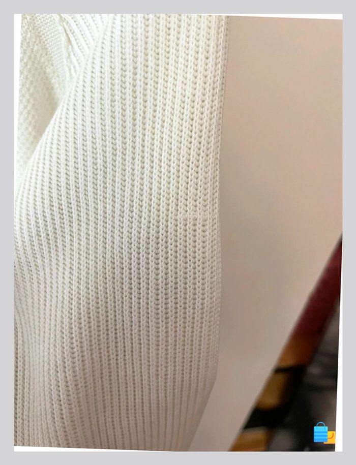Pull Napapijri – Taille M – Écru – 100 % coton - photo numéro 6