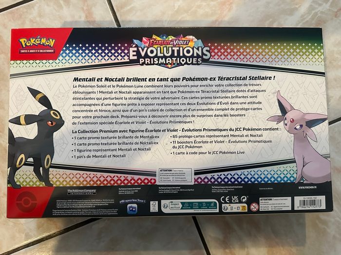 COFFRET FIGURINE ÉVOLUTION PRISMATIQUE EV8.5 - photo numéro 2