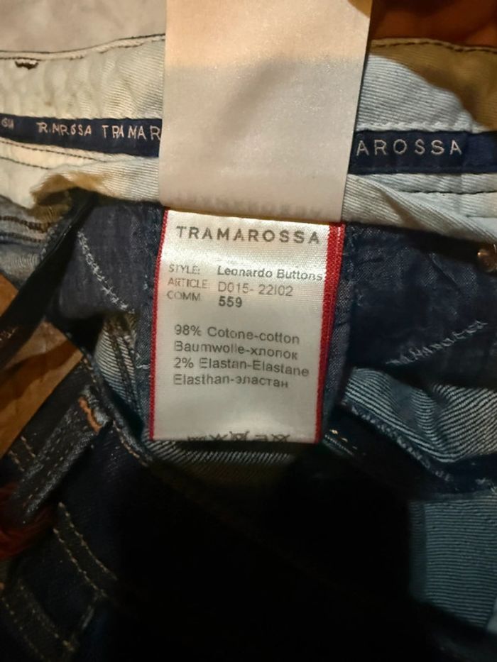 Tramarossa - Jean Slim, Bleu foncé, taille 31 - photo numéro 4