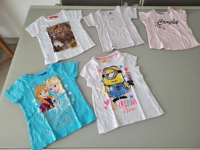 Tee-shirts manches courtes/ débardeurs fille