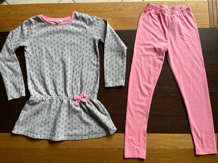 ☆☆ Pyjama fille « DU PAREIL…au même » Taille 8 ans en BEG☆☆ - photo numéro 2