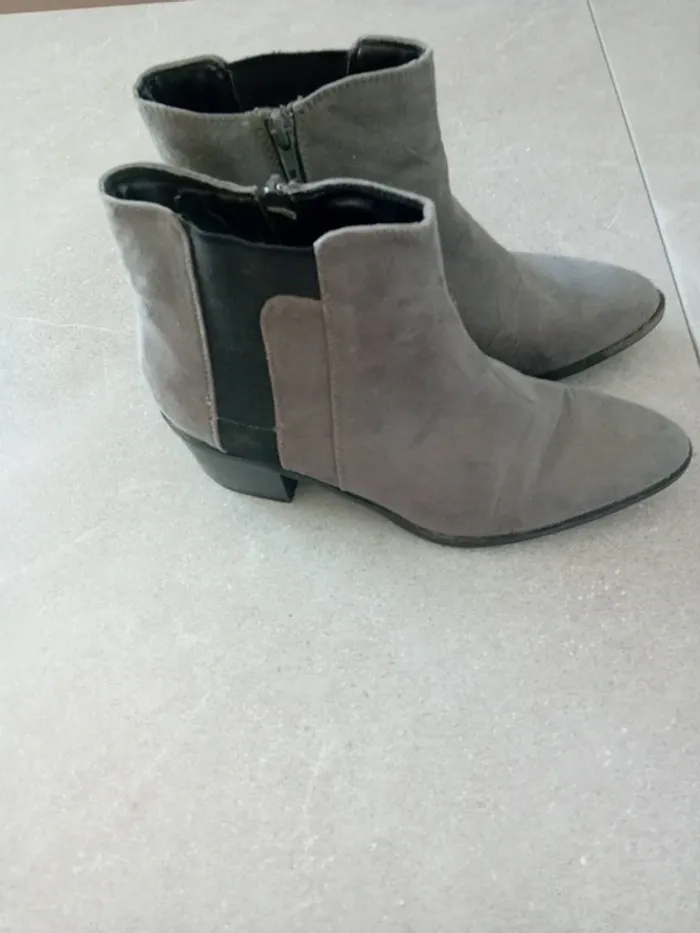 Chaussure grise pointure 39 - photo numéro 4